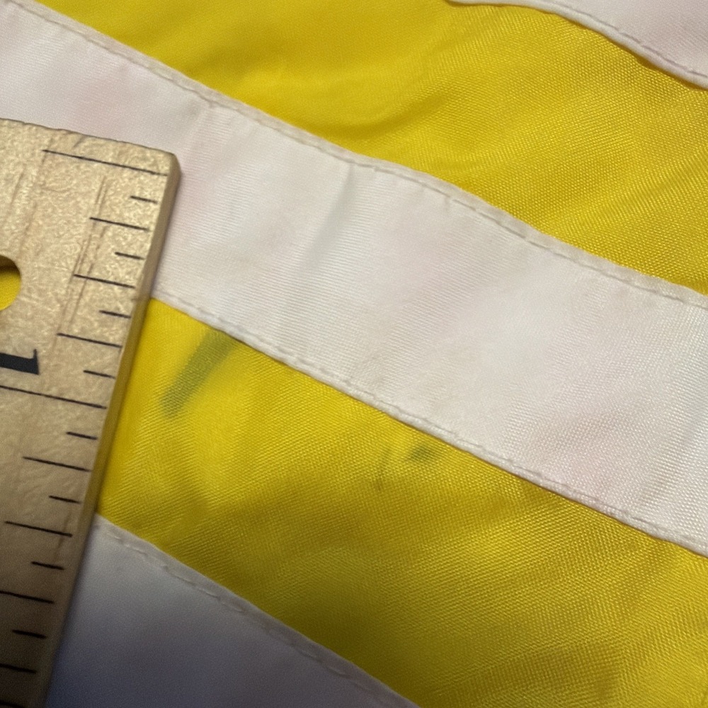 Vintage Adidas Track Jacket Mens XL Black Yellow White Logo 90s - Picture 6 of 8